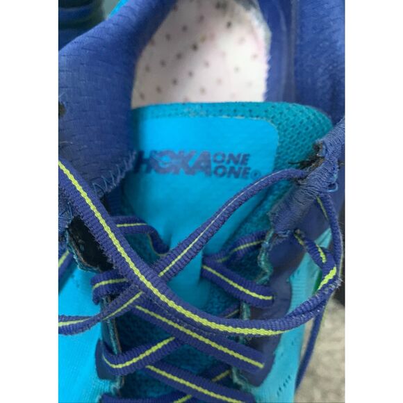 Hoka One One Road Arahi 3 Trail Running Gym Shoes Sneakers Blue men’s 12 - Picture 11 of 12